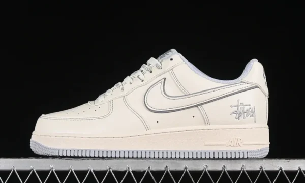 Nike air force 1 X Stussy 'white/lightblue'