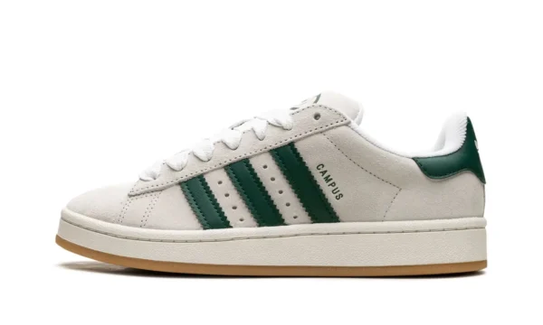 Adidas Campus 00s "Crystal White Collegiate Green"
